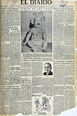 El Diario, edición del 1 de enero de 1953