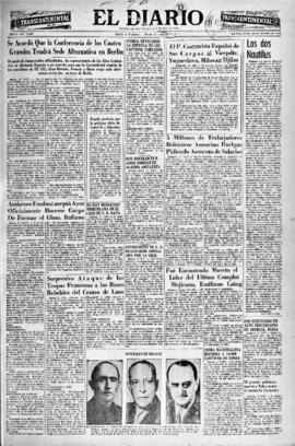 El Diario, edición del 18 de enero de 1954