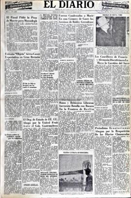 El Diario, edición del 20 de noviembre de 1953