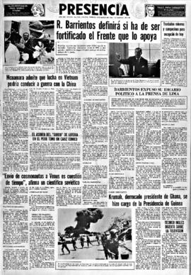 Presencia, edición del 4 de marzo de 1966