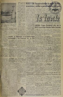La Tarde, edición del 30 de marzo de 1960