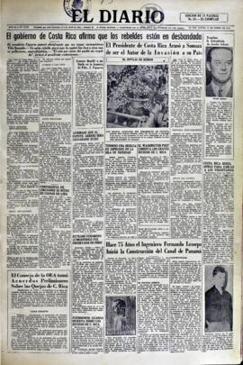 El Diario, edición del 13 de enero de 1955