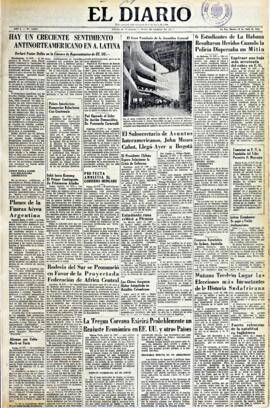 El Diario, edición del 14 de abril de 1953