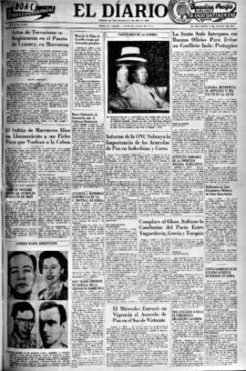 El Diario, edición del 7 de agosto de 1954