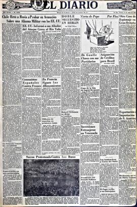 El Diario, edición del 27 de junio de 1952
