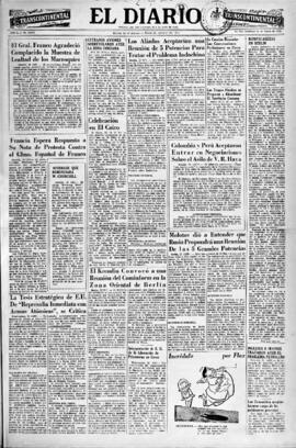 El Diario, edición del 24 de enero de 1954