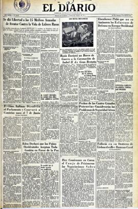 El Diario, edición del 4 de abril de 1953