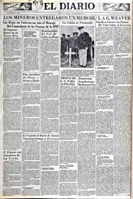 El Diario, edición del 14 de julio de 1951