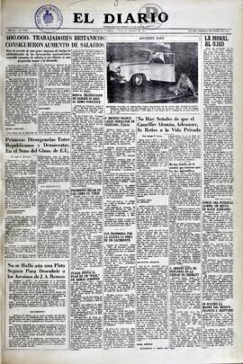 El Diario, edición del 8 de enero de 1955