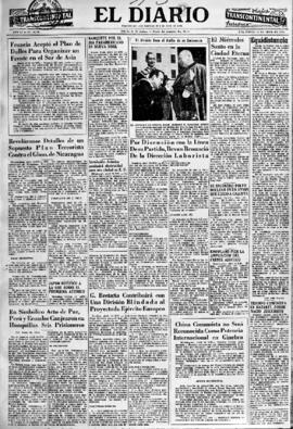 El Diario, edición del 15 de abril de 1954