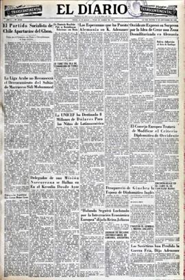 El Diario, edición del 17 de septiembre de 1953