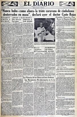 El Diario, edición del 22 de enero de 1951