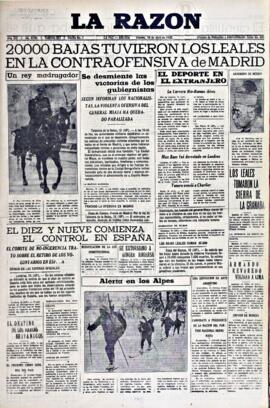 La Razón , edición del 16 de abril de 1937