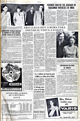 Presencia, edición del 1 de julio de 1965