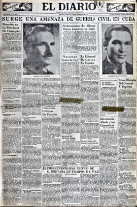 El Diario, edición del 11 de marzo de 1952