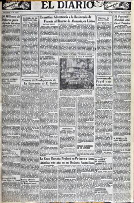 El Diario, edición del 18 de febrero de 1952