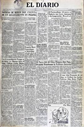 El Diario, edición del 5 de julio de 1953
