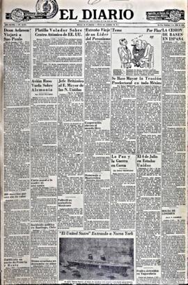 El Diario, edición del 6 de julio de 1952