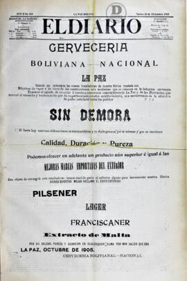 El Diario, edición del 26 de diciembre de 1905