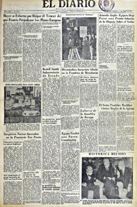 El Diario, edición del 11 de enero de 1953