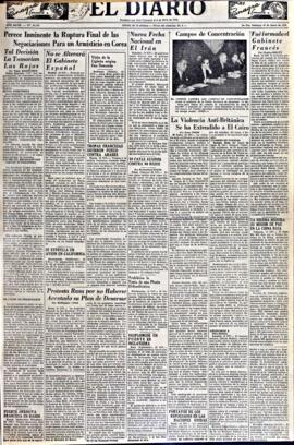 El Diario, edición del 20 de enero de 1952