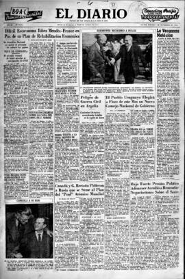 El Diario, edición del 6 de noviembre de 1954