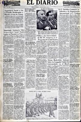 El Diario, edición del 16 de noviembre de 1953
