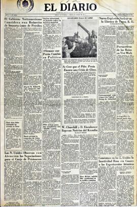 El Diario, edición del 12 de abril de 1953