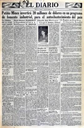 El Diario, edición del 11 de febrero de 1951