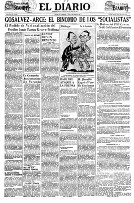 El Diario, edición del 10 de marzo de 1951