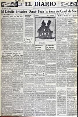 El Diario, edición del 18 de octubre de 1951