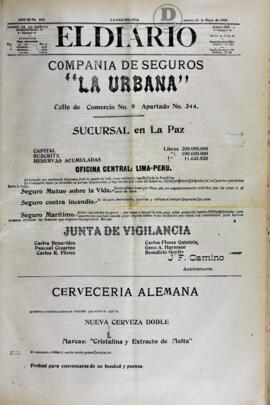 El Diario, edición del 24 de mayo de 1906