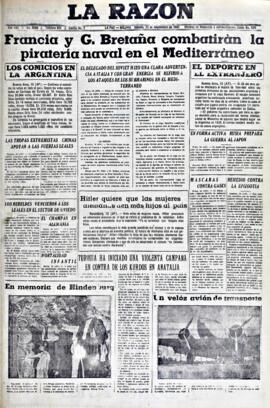 Diario, edición del 11 de septiembre de 1937