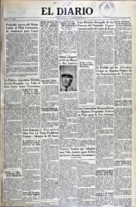 El Diario, edición del 11 de mayo de 1953