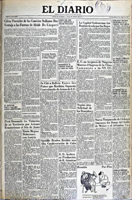 El Diario, edición del 9 de junio de 1953