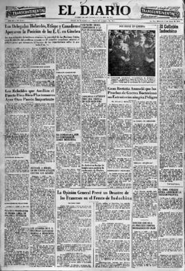 El Diario, edición del 5 de mayo de 1954