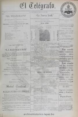 El Telegrafo, edición del 3 de junio de 1893
