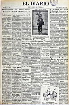 El Diario, edición del 31 de marzo de 1953