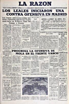 La Razón , edición del 10 de abril de 1937