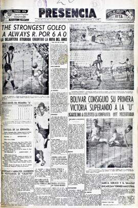 Presencia, edición del 20 de julio de 1964
