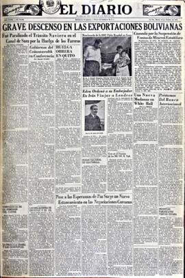 El Diario, edición del 30 de octubre de 1951