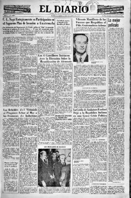 El Diario, edición del 31 de enero de 1954