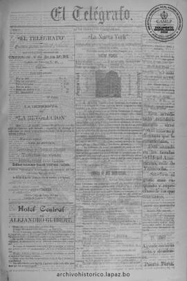 El Telegrafo, edición del 3 de febrero de 1894