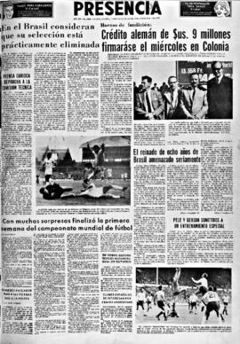 Presencia, edición del 18 de julio de 1966
