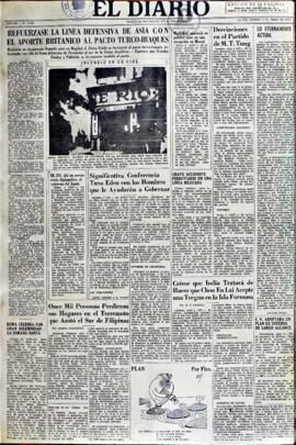 El Diario, edición del 5 de abril de 1954