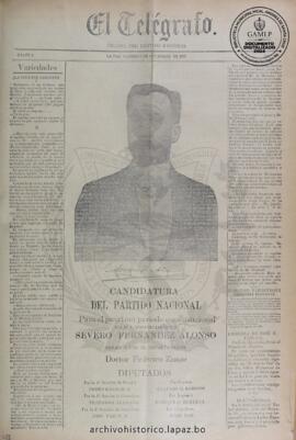 El Telegrafo, edición del 3 de septiembre de 1895