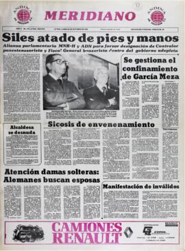 SE GESTIONA EL CONFINAMIENTO DE GARCÍA MEZA. (1982, 25 de octubre). Meridiano [La Paz, Bolivia], p. 1.