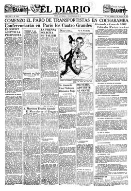 El Diario, edición del 2 de marzo de 1951