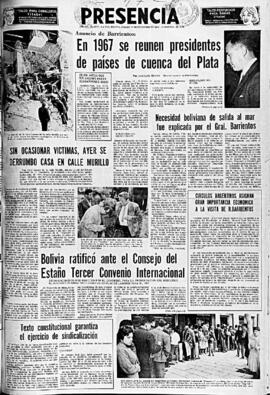 Presencia, edición del 17 de diciembre de 1966