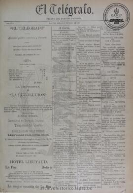 El Telegrafo, edición del 9 de mayo de 1896